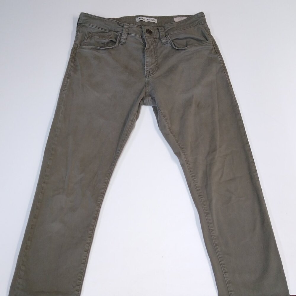 Mavi Jeans James Skinny Fit Men's Size 31/34 Flex Fabric Comfort Fit Olive Green